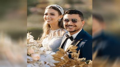 فرح شعبان.. ملكة جمال مصر تظهر بإطلالة ساحرة في عقد قرانها من علي غزلان (صور)