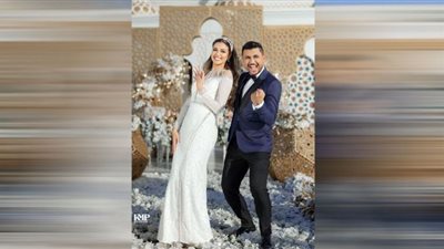 وعدت فأوفيت.. أول تعليق من علي غزلان بعد عقد قرانه (صور)