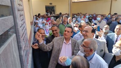 افتتاح مبنى العيادات الخارجية بمستشفى الدكتور حمدي الطباخ بأبو حمص