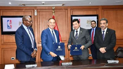 تطوير ملعب الترسانة .. توقيع بروتوكول تعاون بين وزارة الرياضة وNBA