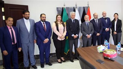 سفير البرازيل يزور مكتب 