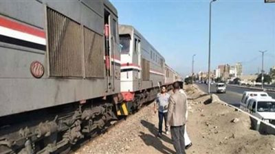 مصرع شاب تحت عجلات قطار الفيوم