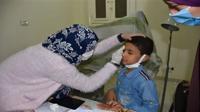 الكشف على 278 حالة بقافلة طبية لجامعة السادات بقرية شوشاي