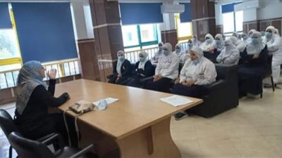 تدريب تمريض دمياط على طرق الوقاية من الفيروسات الكبدية