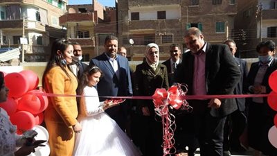 افتتاح الجناح الجديد بمدرسة الفتوح بالمنوفية