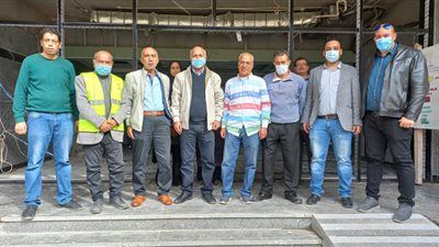 وكيل صحة الغربية يتفقد أعمال التشطيبات بمستشفى رمد المحلة