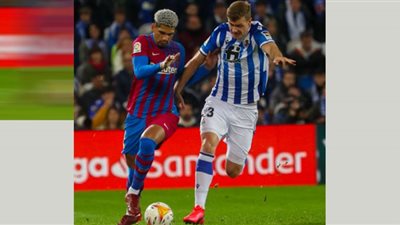 برشلونة يفوز على ريال سوسيداد ويستعيد وصافة الدوري الاسباني