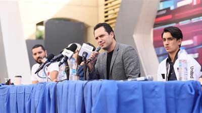 صور| ظافر العابدين: لا أتحدث في السياسة وفيلم غدوة إنساني اجتماعي