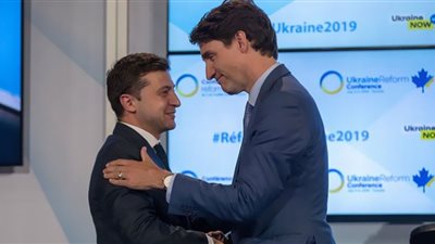 زيلينسكي وترودو يُناقشان تشديد العقوبات ضد روسيا