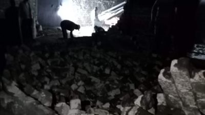 إزالة فورية لبناء مخالف على أرض زراعية بالدقهلية