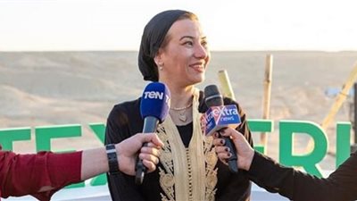 ياسمين فؤاد تدعو الجميع للمشاركة في انقاذ كوكب الأرض والحد من اثار التغيرات المناخية