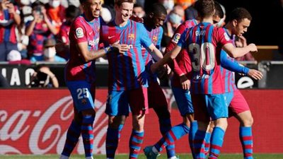 تشافي يتسلح بـ عثمان ديمبلي و أوباميانج في قائمة برشلونة لمباراة رايو فاليكانو بالدوري