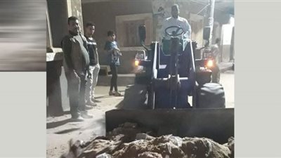 حملات للنظافة ورفع الإشغالات بمدينة سنورس في الفيوم
