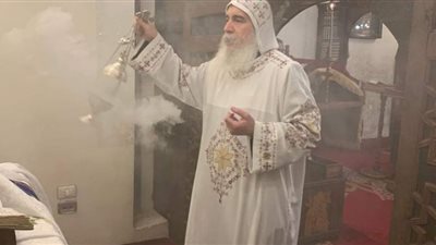 الأنبا غبريال يترأس احتفال الأرثوذكس بعيد القيامة المجيد في بني سويف..بث مباشر