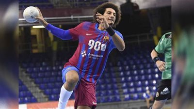علي زين يواصل إنجازاته مع برشلونة ويحصد لقب الدورى الإسباني لليد