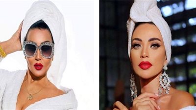 على خطى سمية الخشاب.. زوجة قصي الخولي بالبورنس في أحدث جلسة تصوير