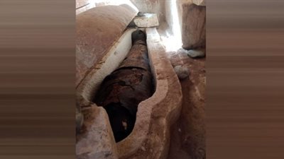 العثور على مقبرتين أثريتين بالمنيا