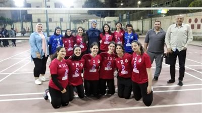 ناشئات صيد اكتوبر يفزن على الزمالك ببطولة الجمهورية للكرة الطائرة