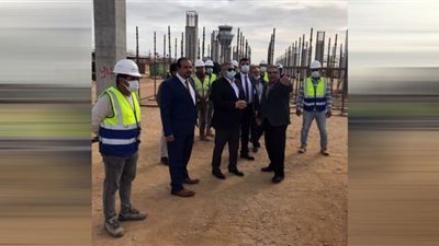 اللجنة العليا للتفتيش الأمني والبيئى تتفقد مطار برج العرب الدولى