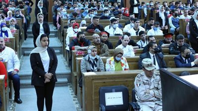 ختام المؤتمر الطلابى الاول بكلية السياحة بجامعة المنصورة | صور
