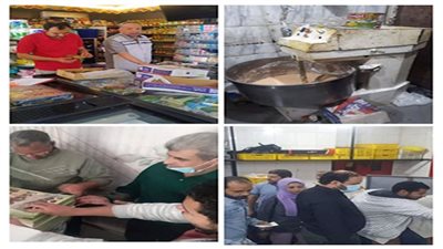 إعدام 98 كيلو مواد غذائية غير صالحة للاستهلاك الآدمي بالإسماعيلية