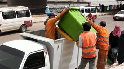 رفع 277 طن قمامة في حملة مكبرة للنظافة بمدينة المنصورة
