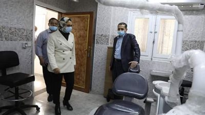 نائب محافظ الوادي الجديد تتفقد عددًا من المنشآت الطبية بالخارجة