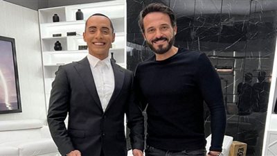 (شاهد) اللقاء المنتظر.. يوسف الشريف مفاجأة مسلسل في بيتنا روبوت 2