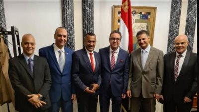 حسام بازينة يشكر السفير محمد الملا على اجتماعه بأعضاء الاتحاد العام للمصريين بالنمسا