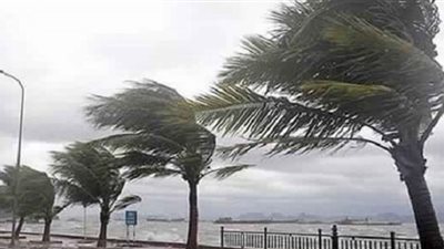 رياح وعواصف محملة بالأتربة على قرى المنوفية