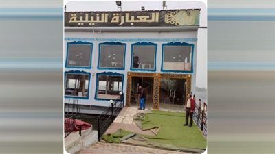 بسبب الرياح الشديدة إيقاف المعديات النهرية العامة بالبحيرة