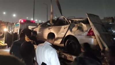 سقوط سيارة ملاكى بترعة الإسماعيلية بشبرا الخيمة ومصرع قائدها