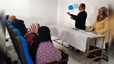 تدريب المعينين الجدد بإدارة الخدمة الاجتماعية الطبية بالفيوم