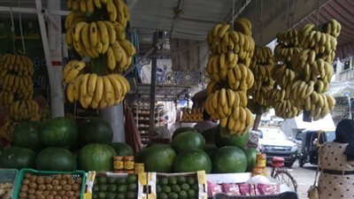 استقرار اسعار الخضروات والفاكهة وإقبال المواطنين على الشراء بأسواق الدقهلية