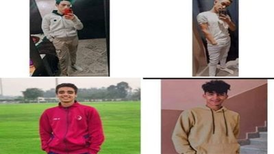 أهالي ضحايا حادث الشيخ زايد يتسلمون جثامينهم