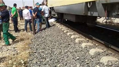 مصرع شخصين صدمهما قطار أثناء عبورهما السكة الحديد بطوخ