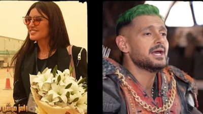 المرأة الملساء ذو السمانة السمراء.. رامز جلال يستقبل ميساء مغربي (فيديو)