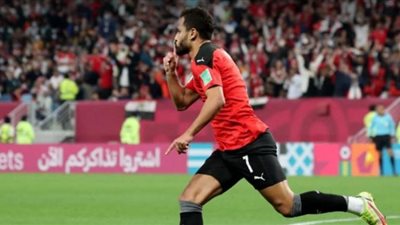 أحمد رفعت يسجل هدف المنتخب الثاني في شباك الأردن (فيديو)