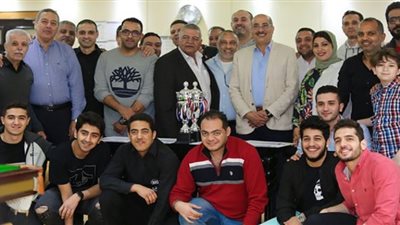 تكريم أبطال سموحة للبليارد ضمن فاعليات حفل ختام الدورة الرمضانية