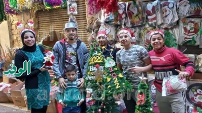 شجرة الكريسماس المصرية تنافس القنفذ المستوردة (تفاصيل وصور)