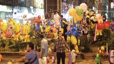 مظاهر احتفال المصريين بليلة وقفة عيد الفطر المبارك
