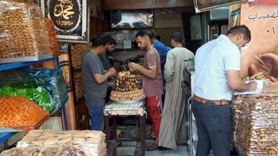 تحرير 22 محضر فى حملة على الأسواق والأنشطة التجارية بالفشن في بني سويف