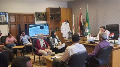 صور .. وكيل صحة الإسماعيلية يتفقد مستشفي الحميات