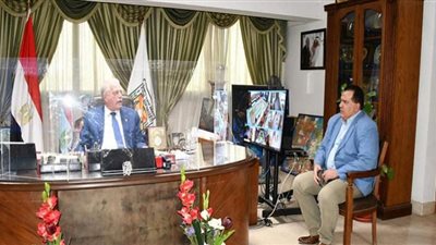 محافظ جنوب سيناء يبحث مع المقاولون العرب سبل التعاون والاستثمار