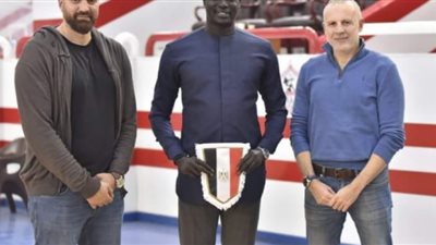 رئيس رابطة دوري أبطال إفريقيا لكرة السلة يزور نادي الزمالك