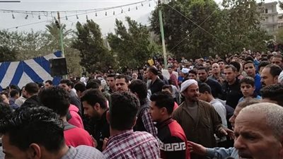 تشييع جثمان شاب توفى قبل زفافه بـ72 ساعة بالشرقية