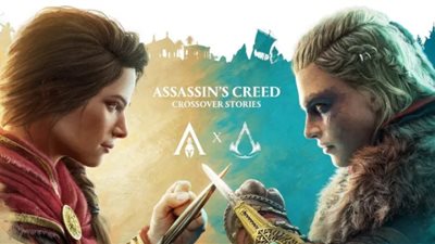 (شاهد) لعبة Assassin's Creed Crossover تجمع بين شخصيتين تفصل بينهما 1300 عام
