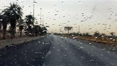 سقوط أمطار خفيفة على مراكز محافظة الغربية