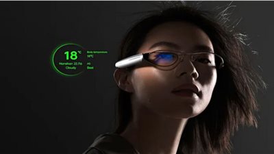 (شاهد) أوبو تنافس جوجل بنظارات Oppo Air Glass