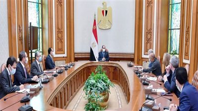السيسي يستقبل رايموند كارلسن الرئيس التنفيذي لشركة 